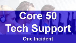 TECH SUPPORT INCIDENT for CORE 50 MEMBERS